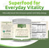 Lignans for Life Natural Bulk Ground Flaxseed Powder - Omega 3 & 6 Fatty Acids, High Fiber Antioxidants, 60 Servings