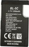 DCH BL-5C Battery 3.7v Rechargeable Compatible with Household Radio with Current Protection(1200mah)