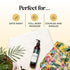 Set (8 Oz Luxurious Vanilla & Tropical Passions Massage Oil - Aromatherapy Full Body Massage Oil for Couples Bundle