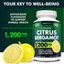 Healthy Extracts 150:1 1200mg 70% 60 Count, 1 Citrus Bergamot Supplement Extract, per Serving, Polyphenols, Italian