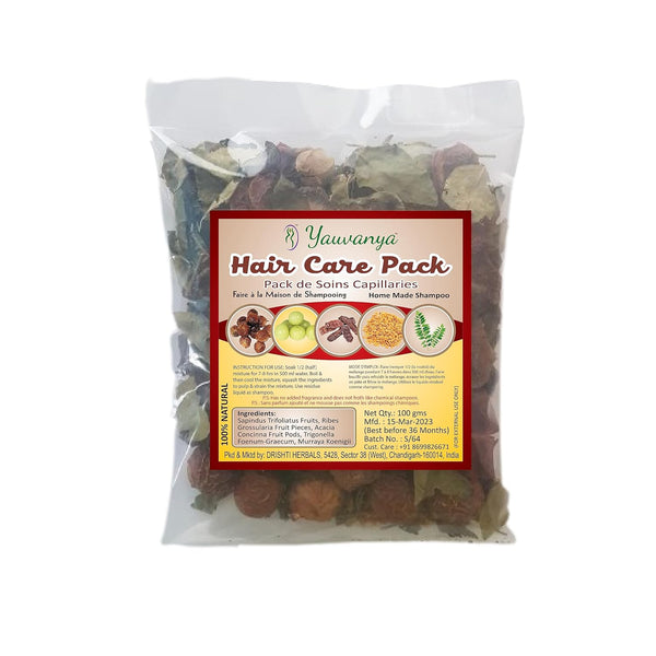 Yauvanya Make at Home Shampoo DIY Hair Care Pack, 3X100g, Sulphate & Paraben Free, Natural Ingredients
