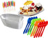 Outside the Box Papers Clear Plastic Banana Split Boats, 12 oz., Eco-Friendly Disposable Dish
