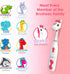 Brusheez Kids’ Electric Toothbrush Set (Sparkle The Unicorn) - Safe & Effective for Ages 3+, 2 Brush Heads, Rinse Cup