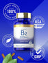 Carlyle Vitamin B-2, Riboflavin, 200mg, 150 Count, Vegetarian, Non-GMO & Gluten Free Essential Supplement