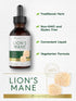 Carlyle Lions Mane Mushroom Supplement | 2 Fl Oz | Liquid Extract Tincture | Non-GMO, Gluten Free, Vegetarian