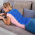 Atsuwell Large Microwave Heating Pad, 22 x 13'' Full Back Heat Pad for Pain Relief, Microwavable Warm & Cold Therapy