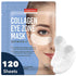 Purederm Deluxe Collagen Eye Mask - 4 Pack of 30 Sheets Natural Eye Patches with Anti-aging and Wrinkle Care Properties