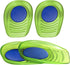 el + Memory Foam Shock Absorbing Heel Cups for Kids, 2 Pairs, 4 Single Heelcups for Sensitive Heels and Foot Pain (Kids