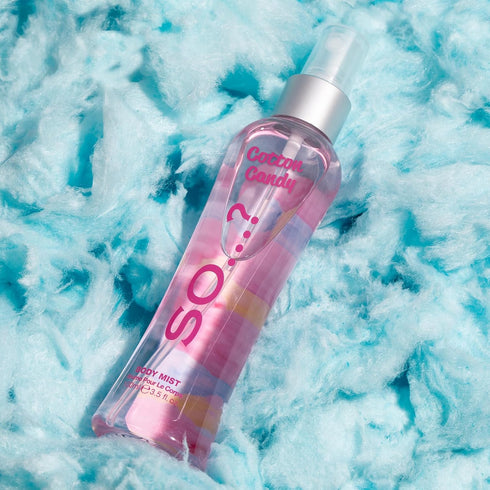 So…? Cotton Candy Body Mist Perfume for Women - Sweet Vanilla Perfume, 3.5 oz