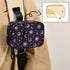 Travel Pill Organizer Bag Weekly Pill Organizer Case Moon Sun Stars Portable Small Daily Pill Boxes for Vitamin Fish