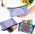 6 Pieces Waterproof Makeup Bag Set, Zippered Travel Packing Bags, Small Cosmetic Accessory Organizer (Multicolor)