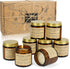 GUYHNE 8 Pack Scented Candles, Natural Soy Wax with Elegant Packaging - Reassuring