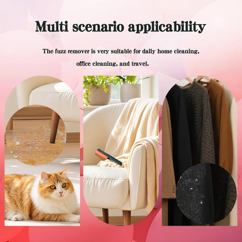 YOUNEEDFUL Adhesive Plush Roller, Reusable Plush Remover, Suitable for Clothes, pet Hair, Furniture, Carpets, car Seats