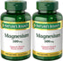Nature's Bounty 500mg Magnesium, Twin Pack of 400 Tablets for Bone & Muscle Health