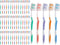 Urban Essentials Bulk Toothbrush Package with Covers, 50 Pack, Extra Soft Toothbrush