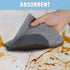 CARTMAN 60 Pack Microfiber Cleaning Cloth, 12"x12", Reusable Lint Free Towels for Kitchen, Car, Glass Cleaning