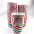 Heyiwell 12OZ Frozen 50PC Paper Ice Cream Cups&Disposable Yogurt Cups Dessert Bowls Snacks Cups for Hot or Cold