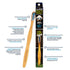 Woobamboo! Adult Bamboo Toothbrush - Super Soft, Eco-Friendly, Biodegradable, Vegan (Pack of 4)