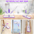 SEVENMAX Microfiber Spray Mops for Floor Cleaning - 3 Washable Pads for Swiffer Powermop
