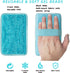 Gel Beads Ice Pack Ice Bag with Strap, Reusable Hot & Cold Compress for Knee, Shoulder, Back, Ankle (Blue)