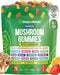 Drops Of Nature Mushroom Focus Gummies Lions Mane Turkey Tail L-Theanine Choline
