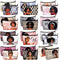 24 Pcs Black Woman Makeup Bag, African American Toiletry Bag, Zipper Cosmetic Pouch, Inspirational Gifts