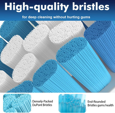 Electric Toothbrush Replacement Heads for Philips Sonicare, Compatible with G2 C1 C2 (4 Packs)
