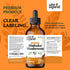 Immune 4 oz Wild & Organic Maitake Mushroom Tincture - Support Supplement - Liquid Maitake Mushroom Extract - Vegan