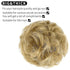 Messy Hair Bun Thick Updo Scrunchies - Ponytail Extension Hair Pieces for Women (Ash Blonde)