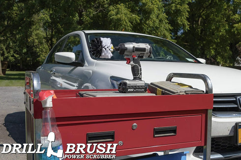 Professional Car Detailing Tools - Wheel & Tire Cleaning Brush, Car Accessories
