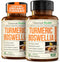 Turmeric Curcumin Supplement with Boswellia Serrata Extract, Organic Turmeric, Ginger, Black Pepper, 2 Pack