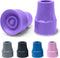 Crutch Comfort by Top Glides: Steel-Reinforced 7/8" Crutch Tips - 1 Pair