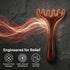 Wooden Scalp Massager Tool, Natural Wood Therapy Massage Comb for Stress Relief, Manual Head & Foot Massage Tool
