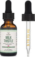 Milk Thistle Supplement - Organic Liver Detox Drops 1 FL OZ - 30 Servings (Vegan Safe, Non-GMO, Gluten Free)