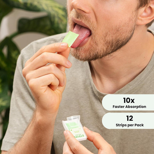 STRYPE Energy Strips | Instant Caffeine in a Strip | 80mg of Caffeine per Serving