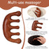 WJIAAA 2 Set 5-Claw Wooden Scalp Massager Comb, Shapes Natural Wooden Hair Growth Scalps Massager Comb Head Wood Scalp