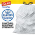 Glad Trash Bags, OdorShield Tall Kitchen Drawstring Garbage Bags, Lavender, 13 Gal, 110 Ct by Glad