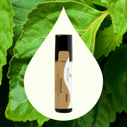 Plant Therapy Patchouli Essential Oil 100% Pure, Therapeutic Grade, Pre-Diluted Roll-On, 10 mL (1/3 oz)
