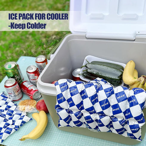 Packs Frozen Packs Pack 24 4 Dry Ice for Shipping Food - Flexible Ice Blanket for Coolers - Shipping Cold Keep Food