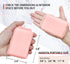 Pill Organizer Travel Essentials - 7 Day Pill Organizer with 161 Labels, Mini Medication Container (Beige, 1 Pack)
