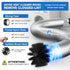Dryer Vent Cleaner Kit - 16-Piece All-Round Dryer Vent Cleaning Kit with 50 Feet Brush