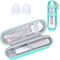 khanka Hard Electric Toothbrush Travel Case with 2 Pack Toothpaste Cap, Compatible with Philips Sonicare