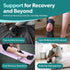 BraceAbility Night Splint Sock for Plantar Fasciitis, Soft Boot for Sleeping, Heel Pain Relief, Size S