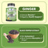 American Standard Supplements Organic Ginger 3850mg with Organic Black Pepper Extract, 90 Capsules