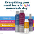 Waterless Fragrance Mist Rose & Peach - 1.3 Oz, Sulfate-Free for All Hair Types
