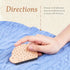 Serenity Fair Wood Hedgehog Sweater Comb, Lint Remover for Pet Hair & Fuzz, 8.5 x 5.2 cm / 3.3 x 2 in