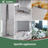 Eyliden Floor Squeegee Scrubber: Soft Floor and Window Squeegee with Telescopic Handle for Bathroom and Kitchen