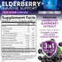 Sambucus Elderberry Immune Support Gummies - Elderberry Extract Gummy with Vitamins C, D3, Zinc, 60 Gummies