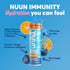 Nuun Hydration Immunity Electrolyte Tablets - 200mg Vitamin C, Blueberry Tangerine, 8 Pack (80 Servings)