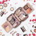 Travel Toiletry Bag for Women, Portable Makeup Cosmetic Organizer with Hanging Hook, 3 in 1 Packing Organizer